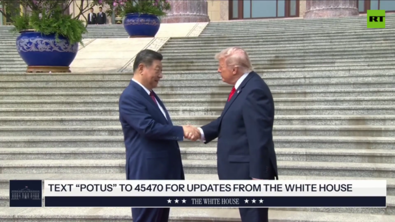 Trump-Xi summit begins in Beijing (VIDEOS) — RT World News