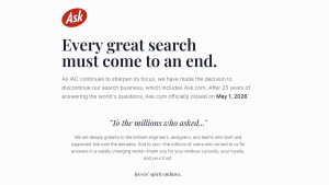 Askcom Shuts Down After 25 Years IAC Exits Search Business 300x169