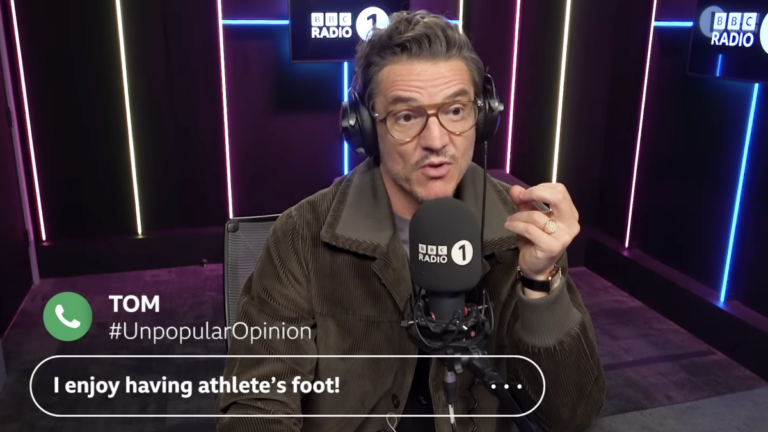Watch Pedro Pascal field unpopular opinions from radio callers