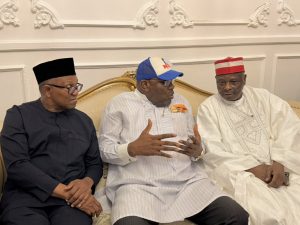 Peter Obi Seriake Dickson And Rabiu Kwankwaso At NDC Membership Event Ahead Of Nigerias 2027 Elections 300x225