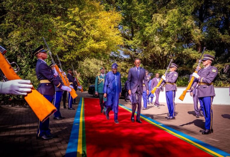 Tinubu arrives in Kigali for Africa CEO Forum — Daily Nigerian