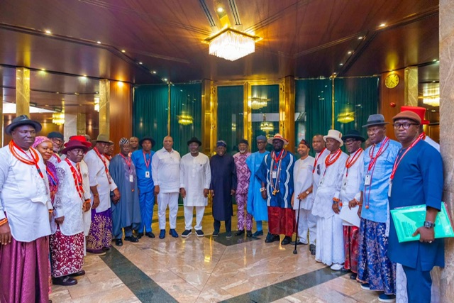 IJAW-AND-URHOBO-LEADERS-AFTER-MEETING-WITH-BUHARI