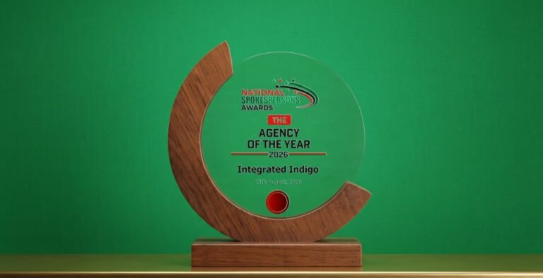 Integrated Indigo bags Agency of the Year at 2026 National Spokespersons Awards