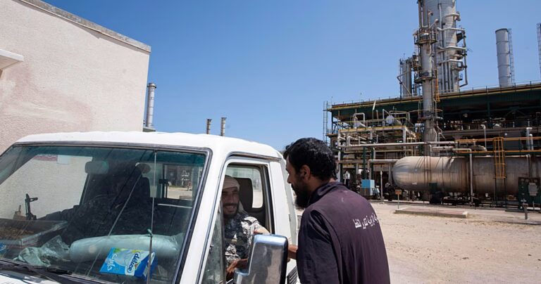 Fire breaks out after attack on major Libyan refinery