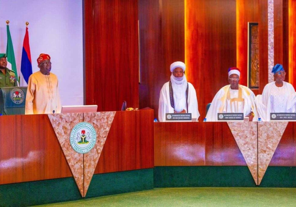 100386 president tinubu tasks religious leaders on national unity 100386 president tinubu tasks religious leaders on national unity