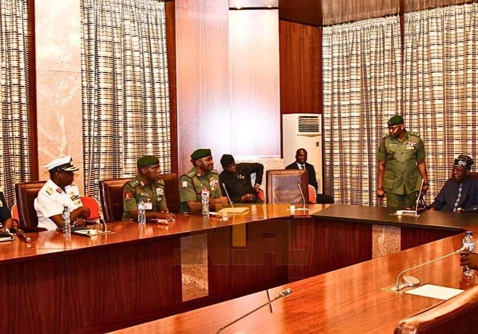 101586 g 20 summit president tinubu meets with service chiefs