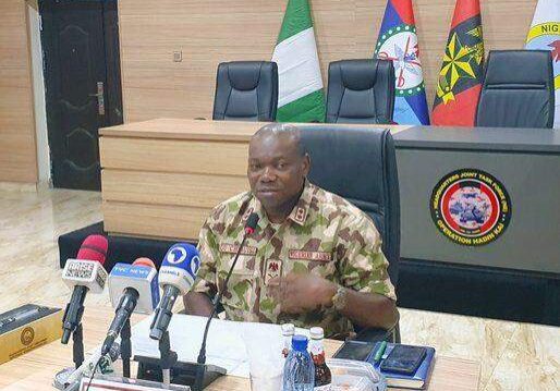 102166 theatre commander holds media parley in maiduguri 102166 theatre commander holds media parley in maiduguri