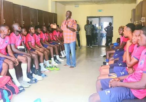 104361 gombe uniteds chief warns players against complacency ahead new season