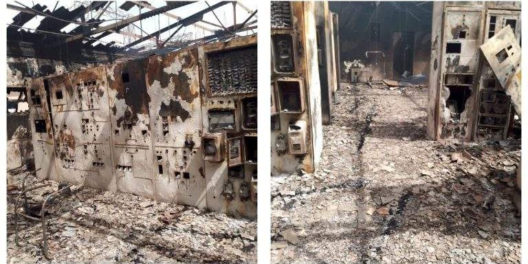 105720 total blackout in sokoto kebbi zamfara as fire destroys transmission station 105720 total blackout in sokoto kebbi zamfara as fire destroys transmission station