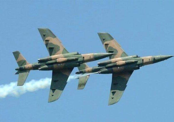 107177 naf airstrike hits target eliminates 8 terrorists in borno
