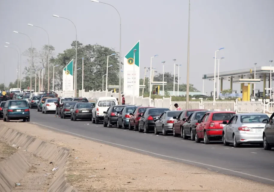 10731 pump price increase fuel scarcity persists in kaduna as motorists hike transport fare