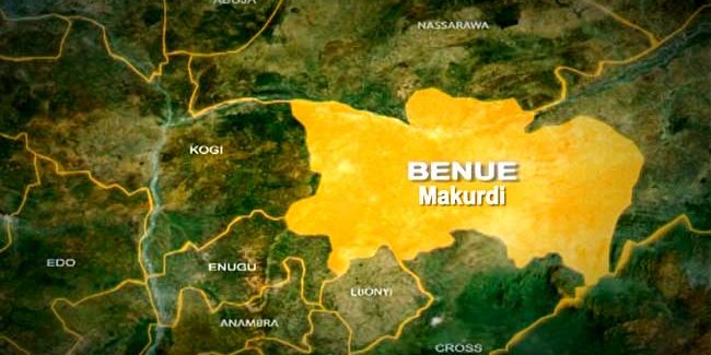 10819 Benue State map 10819 Benue State map