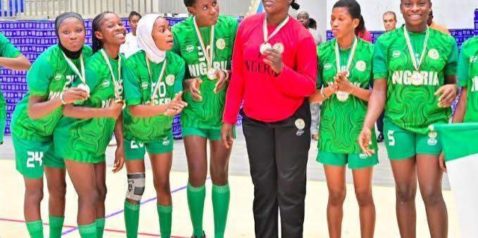108787 nigeria clinches 3rd place in africa womens handball with a 28 24 victory over angola 108787 nigeria clinches 3rd place in africa womens handball with a 28 24 victory over angola