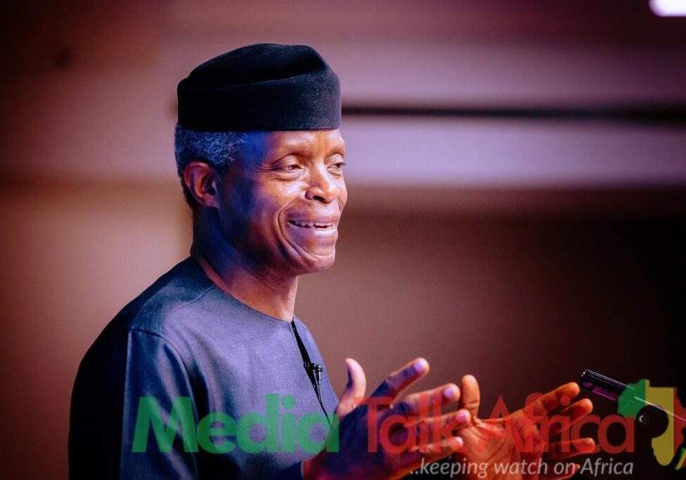 109988 former vice president osinbajo assumes role as chairman of climate agency