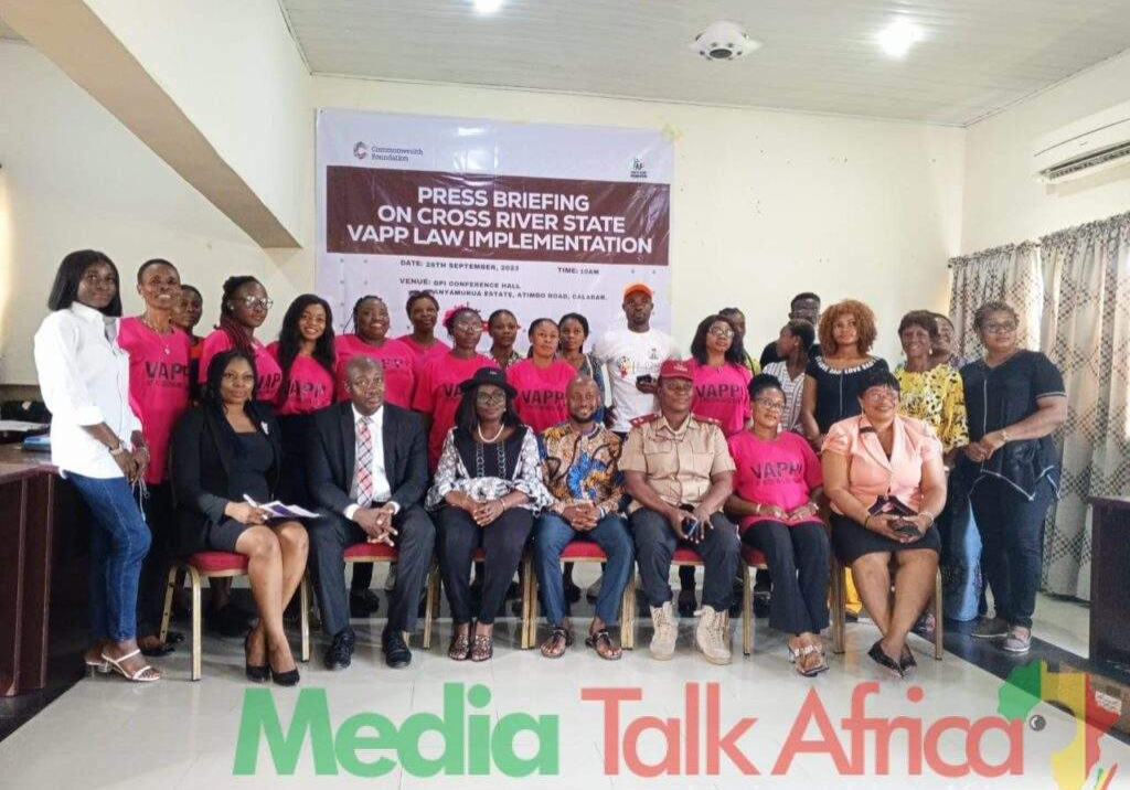 111073 stakeholders collaborate to raise awareness on vapp law in cross river state