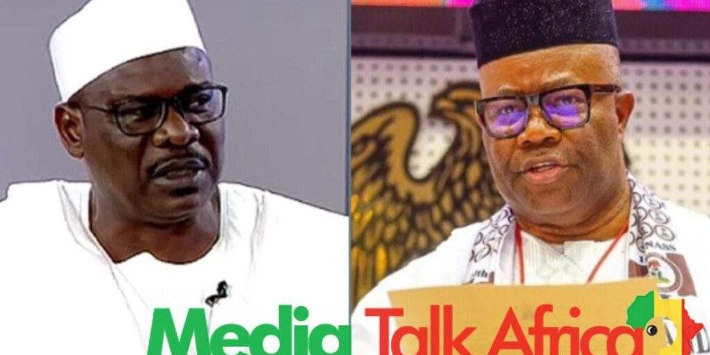 119281 drama in senate as akpabio ndume clash over nigeria benin border motion 119281 drama in senate as akpabio ndume clash over nigeria benin border motion