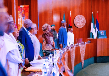 12397 Osinbajo presiding over FEC meeting 12397 Osinbajo presiding over FEC meeting