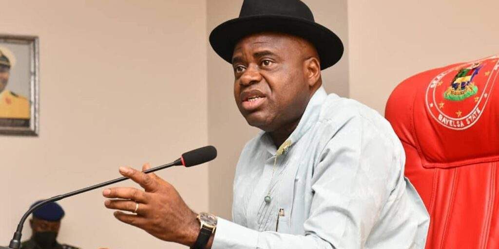 124950 bayelsa election court hears fresh suit to stop gov diris governorship bid