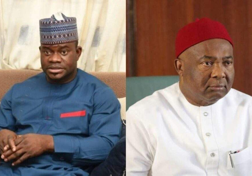 126967 kogi imo bayelsa guber pdp warns yahaya bello uzodinma against rigging