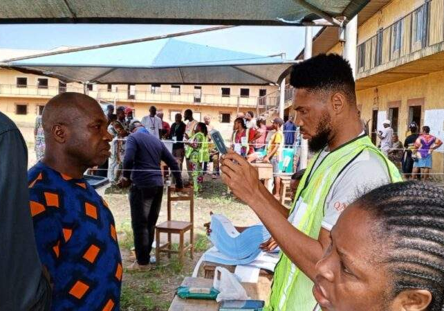 127789 imo gubernatorial election sorting and counting of votes underway as voting concludes