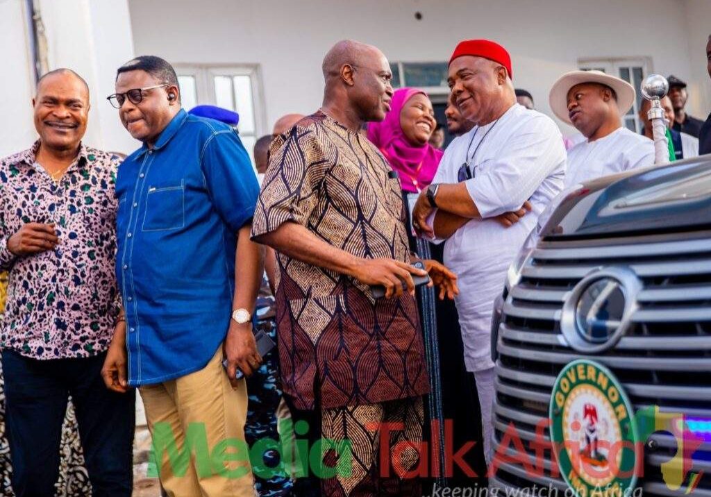 128107 ekiti state governor congratulates senator hope uzodimma on re election