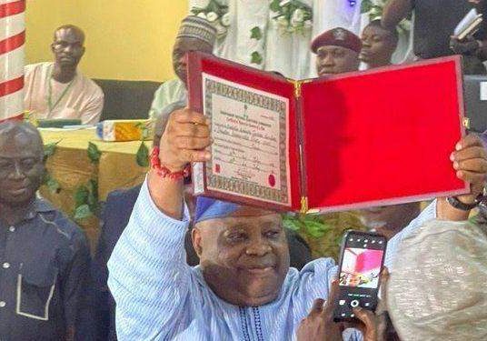 13203 updated tribunal says adeleke cant go low low low and buga as duly elected governor of osun