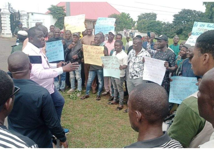 134866 anambra community protests property destruction by locals over taxation 134866 anambra community protests property destruction by locals over taxation