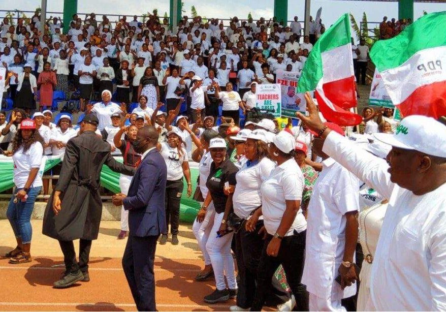 13817 2023 polls enugu teachers pray for gov ugwuanyi other pdp candidates victory