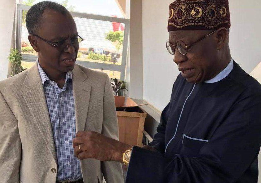 15074 lai mohammed replies el rufai says buhari not aware of anyone working against tinubu apc candidates