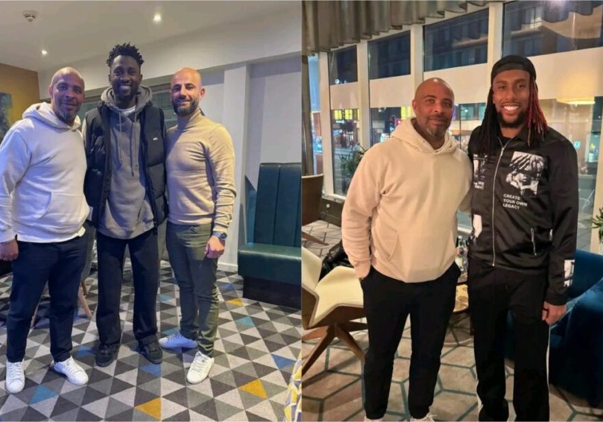 Chelle visits Super Eagles top stars in Europe
