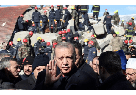 17507 Erdogan at earthquake site 17507 Erdogan at earthquake site