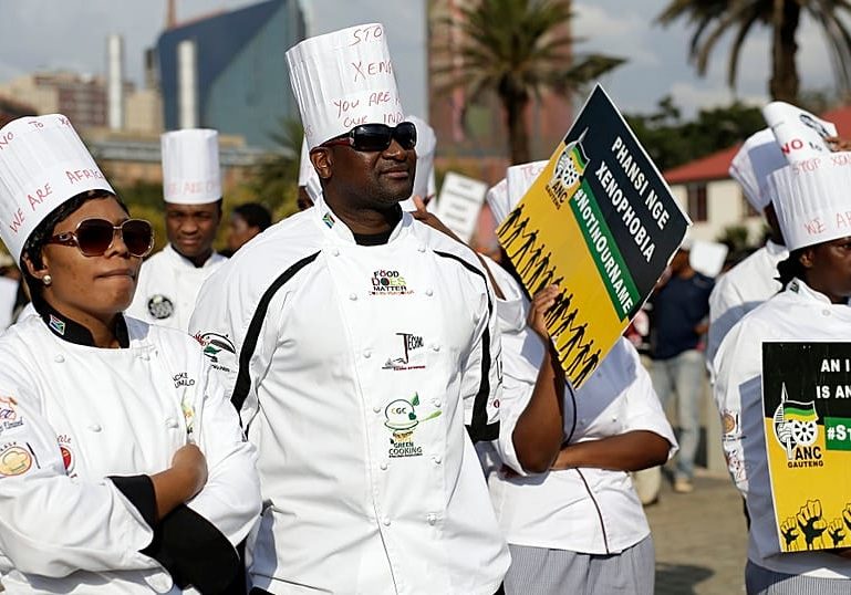 South Africa vows crackdown on xenophobic attacks after Ghana protest