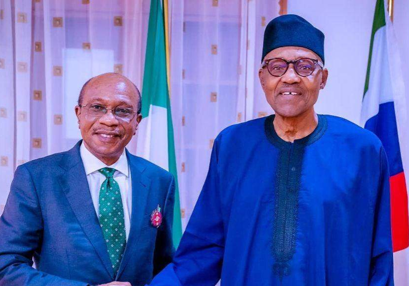 18610 buhari cbn gov emefiele meet in presidential villa amid naira scarcity 18610 buhari cbn gov emefiele meet in presidential villa amid naira scarcity