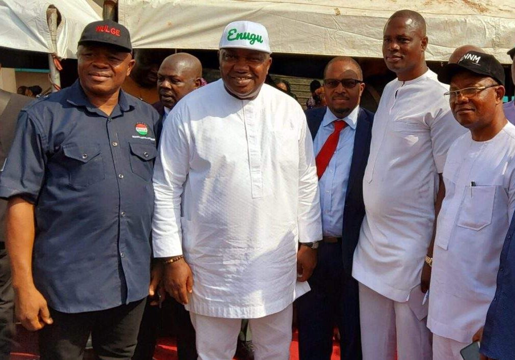 19453 2023 polls enugu workers rally support for ugwuanyi
