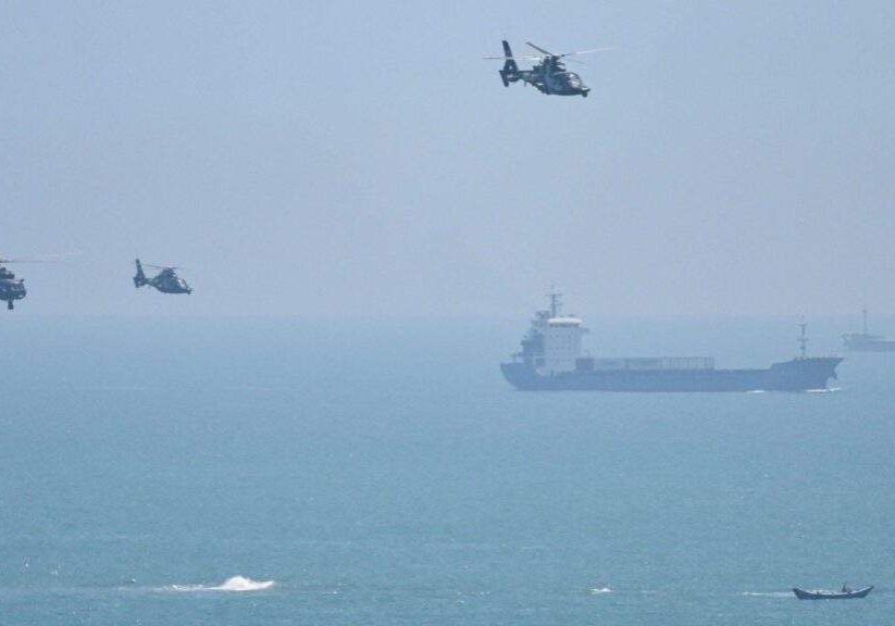 25316 taiwan warns of china militarys sudden entry close to island