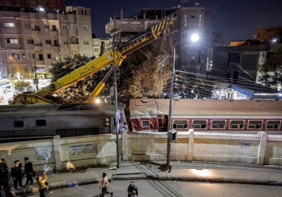 25936 ministry confirms two dead 16 injured in egypt train accident