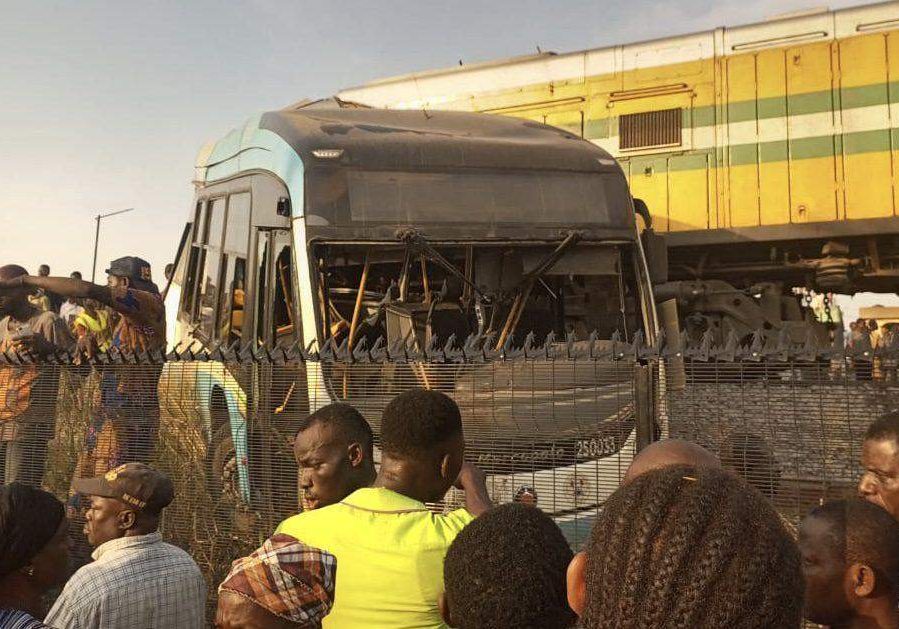 26646 breaking scores injured as train crushes lagos govt staff bus 26646 breaking scores injured as train crushes lagos govt staff bus