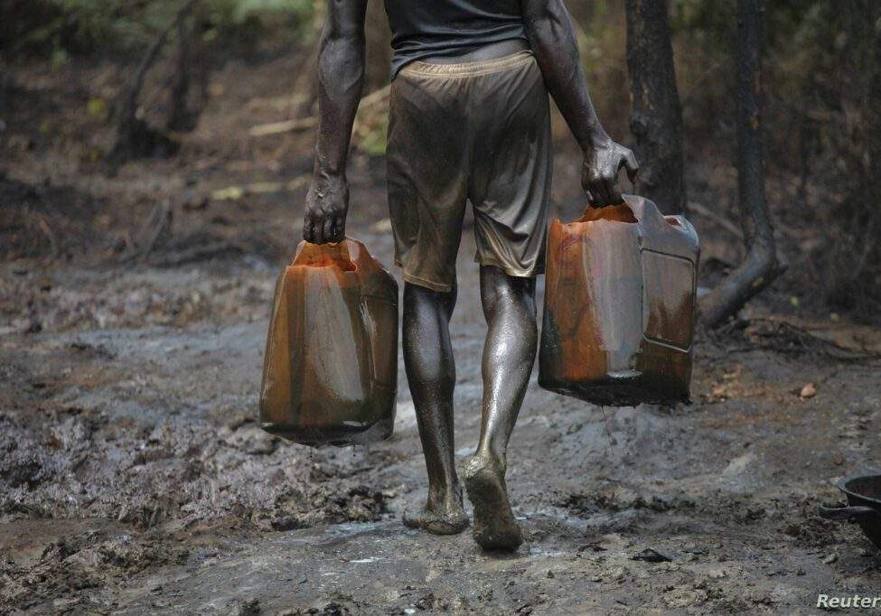 26866 nscdc uncovers illegal refinery near port harcourt