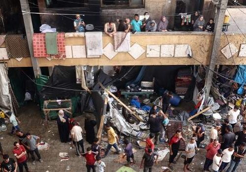 28 Killed in Israeli Airstrike on Gaza School, in Latest