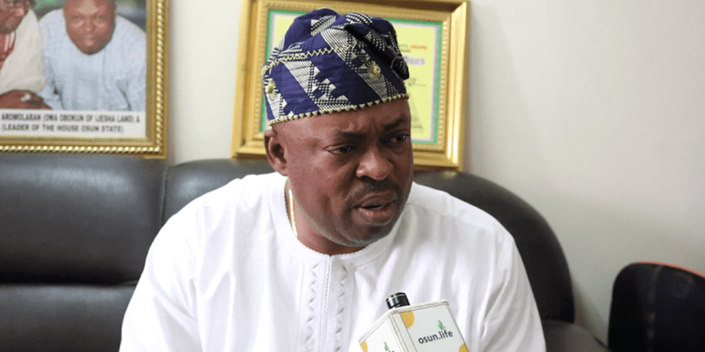 31188 assembly poll osun speaker owoeye pdp disagree over conduct