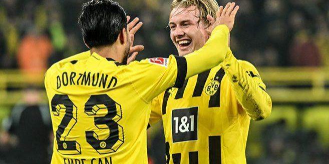 31462 dortmund put six past cologne to top bundesliga