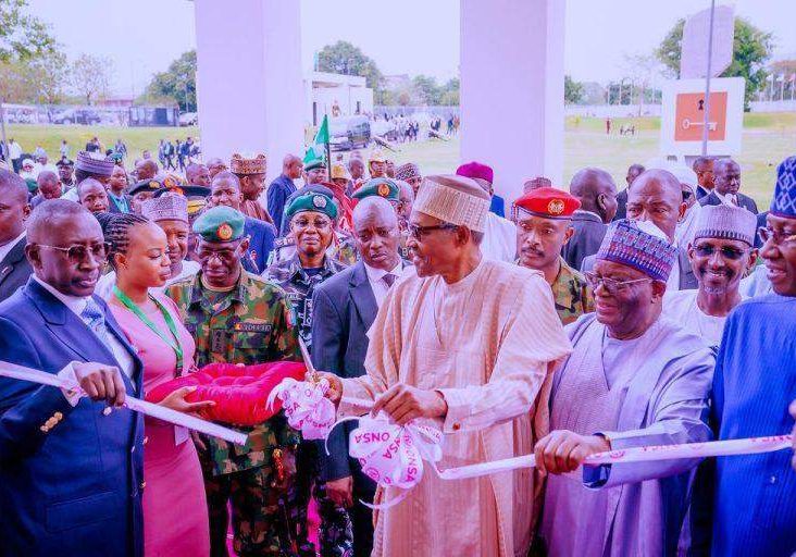 33008 buhari inaugurates national counterterrorism centre new onsa building 33008 buhari inaugurates national counterterrorism centre new onsa building