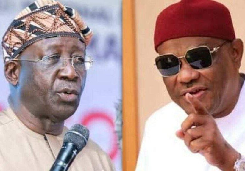 36591 pdp crisis i will fight you till i leave office wike mocks ayu after removal
