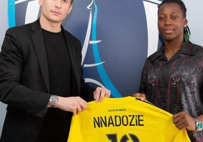 38882 super falcons goalie nnadozie signs two year contract extension with paris fc 38882 super falcons goalie nnadozie signs two year contract extension with paris fc