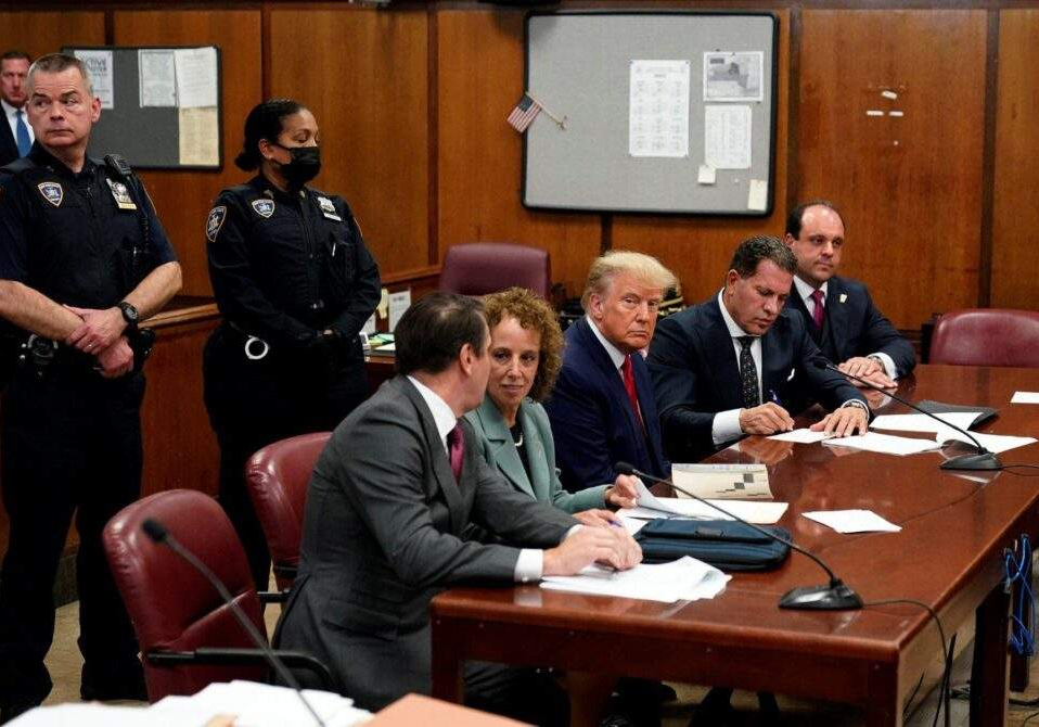 40577 trump leaves criminal court after historic hearing 40577 trump leaves criminal court after historic hearing
