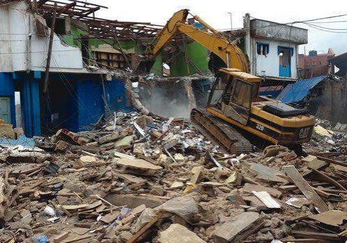 41304 lagos govt demolishes illegal building in aguda