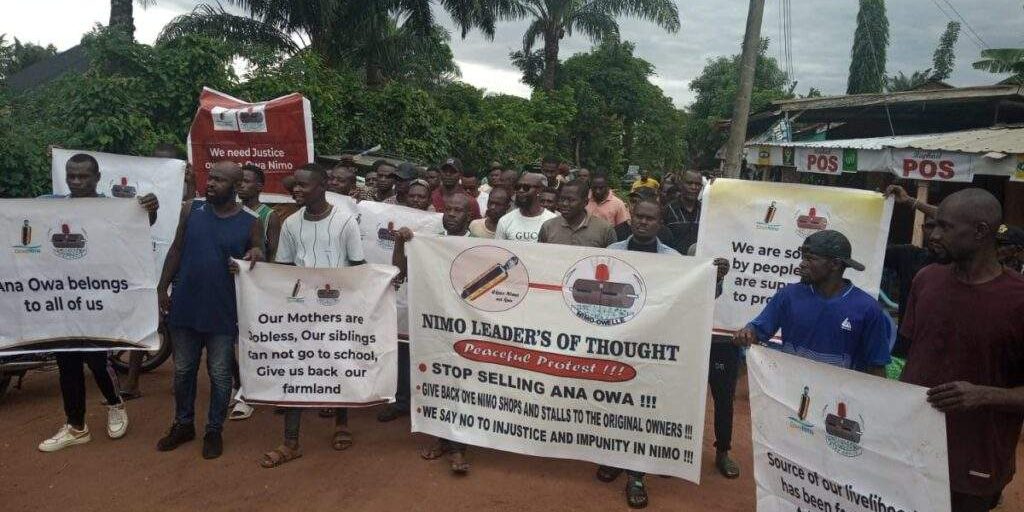 44165 security operatives take over anambra community stop protest against sale of communal land 44165 security operatives take over anambra community stop protest against sale of communal land