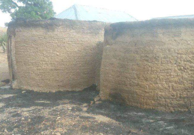 47215 pictorial one killed 64 houses burnt in bauchi communal clash