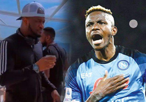 48296 ucl peter okoye lands in napoli to support osimhen 48296 ucl peter okoye lands in napoli to support osimhen