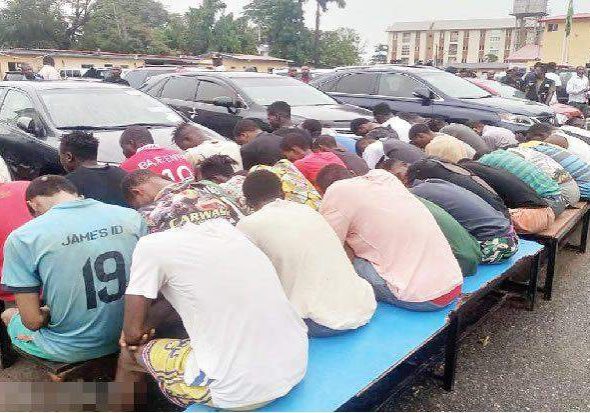 49077 42 cultists arrested for terrorising lagos neighbourhoods